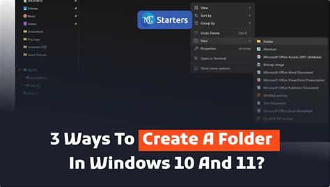 Ways To Create A Folder In Windows And