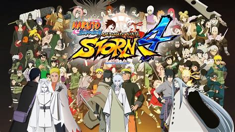 Naruto Shippuden Ultimate Ninja Storm 4 All Characters 165 Playable Wishlist Youtube