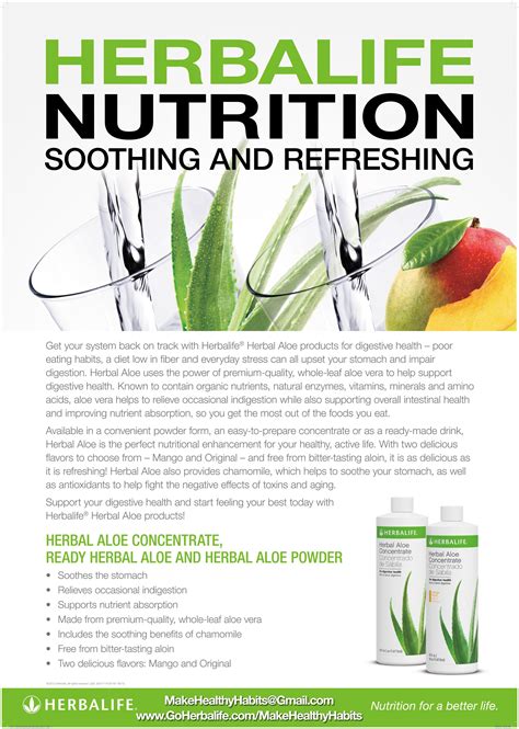 Herbalife aloe vera mango concentrate quirky missy. Herbalife Nutrition Aloe Vera - News and Health