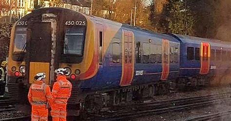 Wimbledon Train Derailment Second Day Of London Underground Disruption