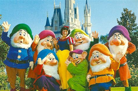 My Favorite Disney Postcards Snow White And The Seven Dwarfs