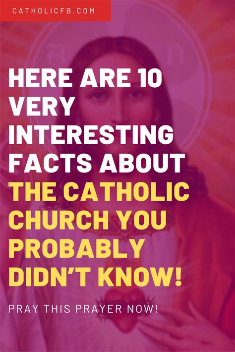 Here Are 10 Very Interesting Facts About The Catholic