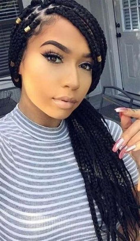 Seductive Box Braids For The White Female New Natural Hairstyles