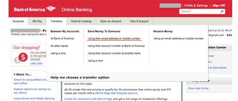 Images of Transfer Money Using Email Address