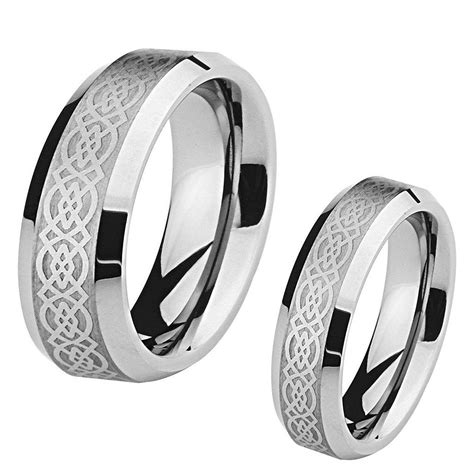 She also creates web content for small businesses across america with her own business, digital advising. His and Her's 8MM/6MM Tungsten Carbide Wedding Band Ring Set w/Laser… | Tungsten carbide wedding ...