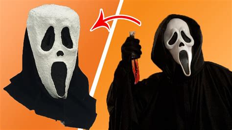 How To Make Scream Mask With Aluminium Foil And Paper Mache Amin Diy
