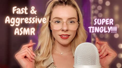 asmr fast and aggressive trigger assortment my best video yet extreme tingles youtube