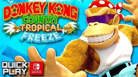 Donkey Kong Country Tropical Freeze Funky Mode Nintendo Switch Quick