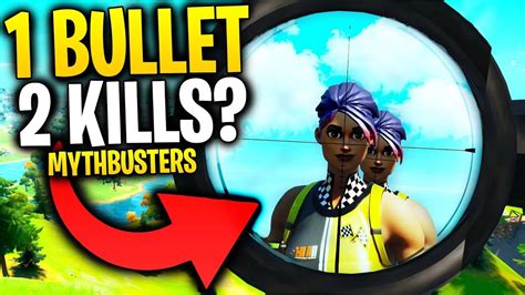 How Many Players Can 1 Bullet Kill In Fortnite Chapter 2 Fortnite