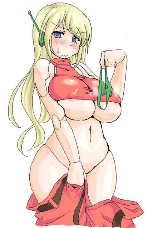Rule 34 Artist Request Blonde Hair Blue Eyes Blush Breasts Cave Story Curly Brace Doll Joints