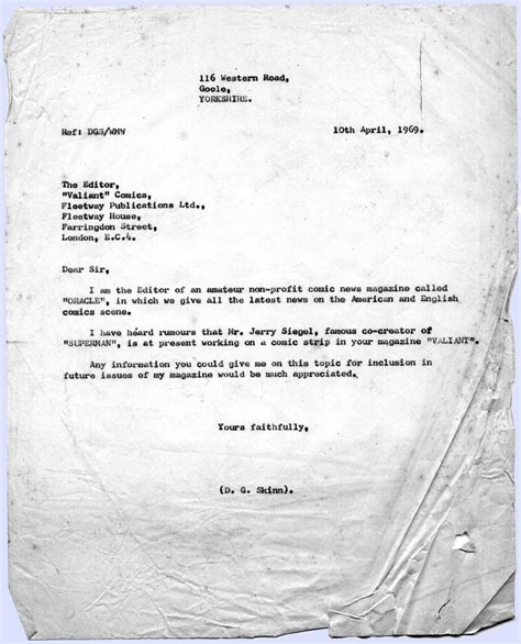 There may be object matters in a transaction that are not remembered by a person involved in it. Kids Query Letter - A QUERY LETTER is written to an editor ...