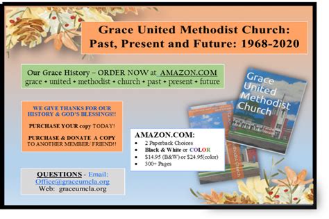 Grace History Book Update Grace Umc Of Los Angeles