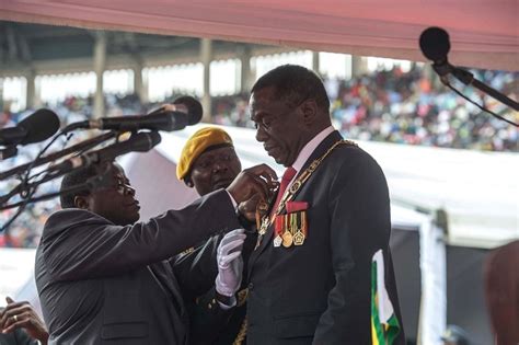 Zimbabwean President Emmerson Mnangagwa Wins Re Election After Troubled Vote Telangana Today