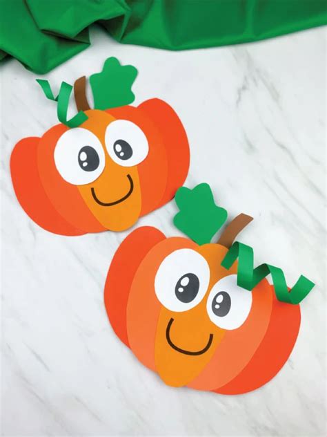 17 Easy Pumpkin Crafts For Kids