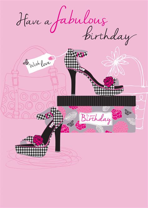 Have A Fabulous Birthday Greeting Card Cards