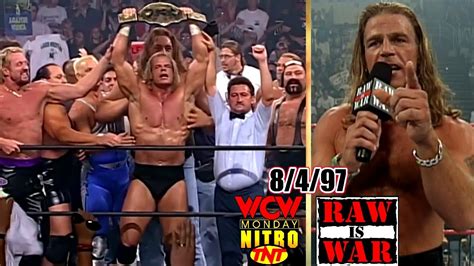 Wcw Nitro Vs Wwf Raw August 4 1997 Full Breakdown 100th Nitro