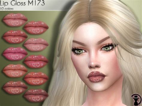 Lip Gloss M173 By Turksimmer At Tsr Sims 4 Updates