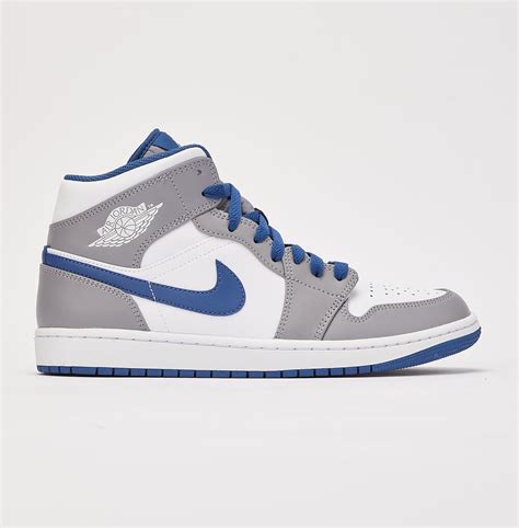 Restock Air Jordan 1 Mid Cement Blue — Sneaker Shouts