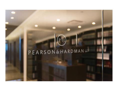 Pearsonandhardman Law Firm Branding Identity By Ying Yao At