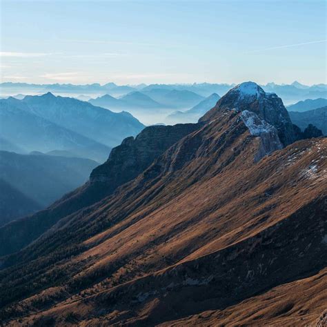 Free Images Natural Mountainous Landforms Highland Mountain Range
