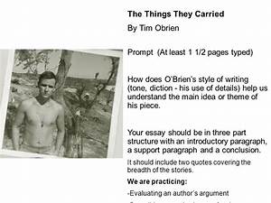 things they carried research paper