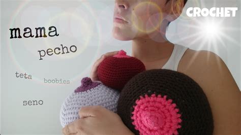 😲 Mama Pecho Seno Teta A Crochet ️ Día Internacional Del CÁncer De Mama 🎗 Youtube