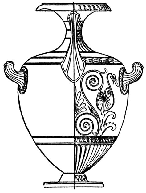 Greek Pottery Template Clipart Best