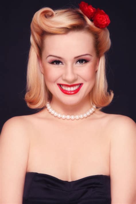 30 Pin Up HairStyles Fashionable And Unique HairStyles For Women