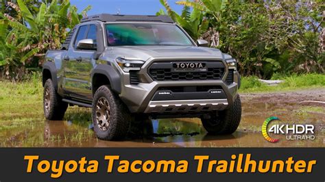 2024 Toyota Tacoma Trailhunter Custom Suspension Bed Rack 326 Hp