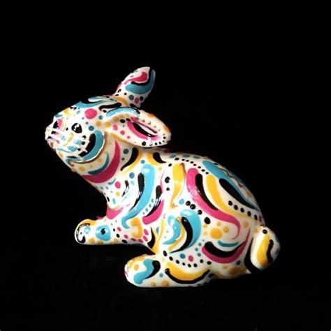 Ceramic Rabbit Ornament Rabbit Art Bunny Ts Etsy Rabbit Art Bunny Ts Rabbit Ts