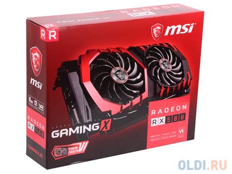 Видеокарта Msi Radeon Rx 580 Gaming X 8g 8gb 1380mhz Amd Rx 580gddr5