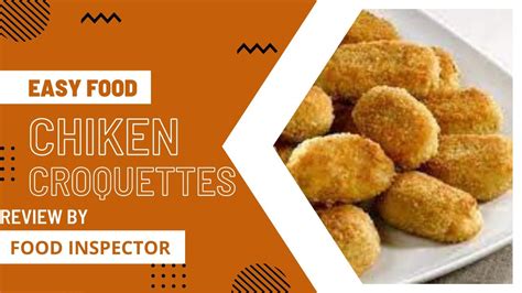 Frozen Chicken Croquettes Review By Food Inspector Youtube