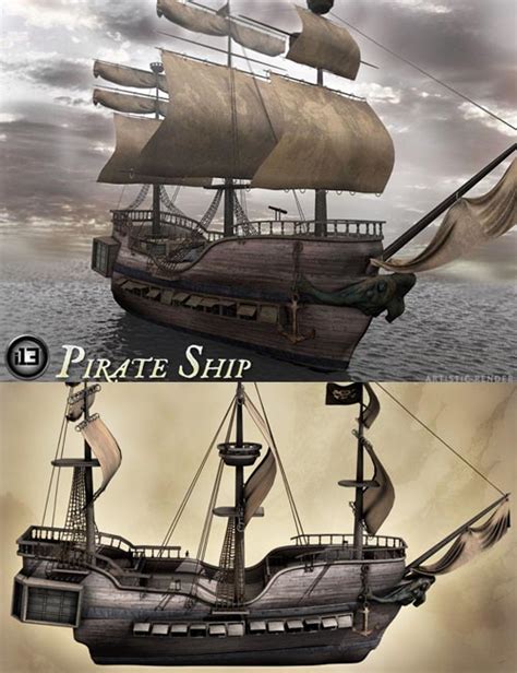 I13 Pirate Ship Daz3d And Poses Stuffs Download Free Discussion