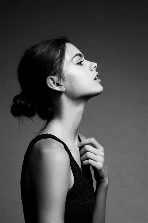 Beauties In Black And White Portrait Photography Women Portrait
