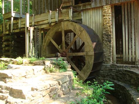 Grist Mill Water Wheel Tannehill Al It Still Grinds Co Flickr