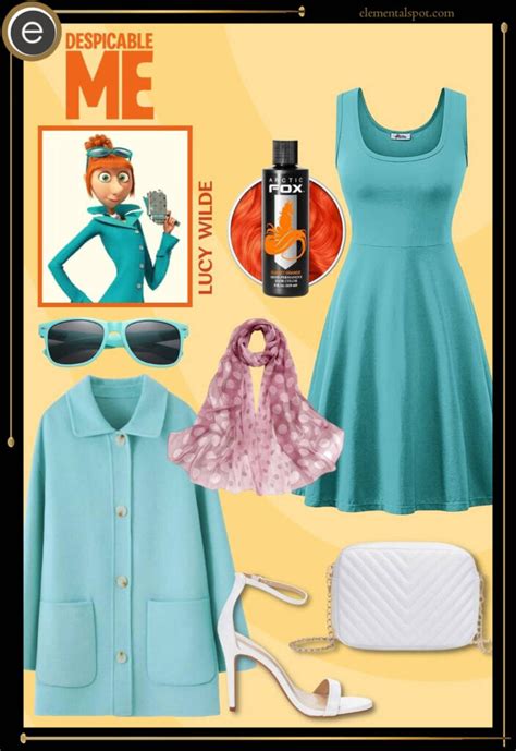dress up like lucy wilde from despicable me elemental spot
