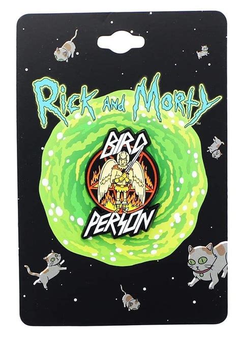 rick and morty enamel collector pin set meeseeks terry morty bird person scary terry rick