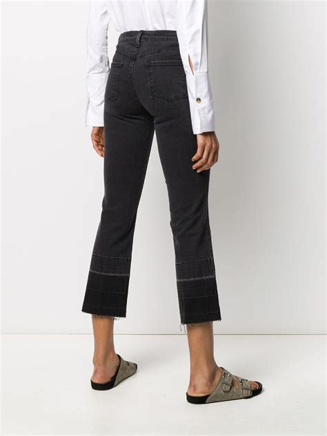 J Brand Selena Mid Rise Bootcut Jeans Farfetch