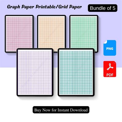 Graph Paper Printable Grid Paper Template In Pdf