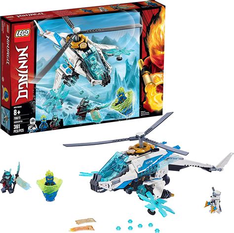 Lego Ninjago 70673 Zane S Shuricóptero 361 Piezas Amazones