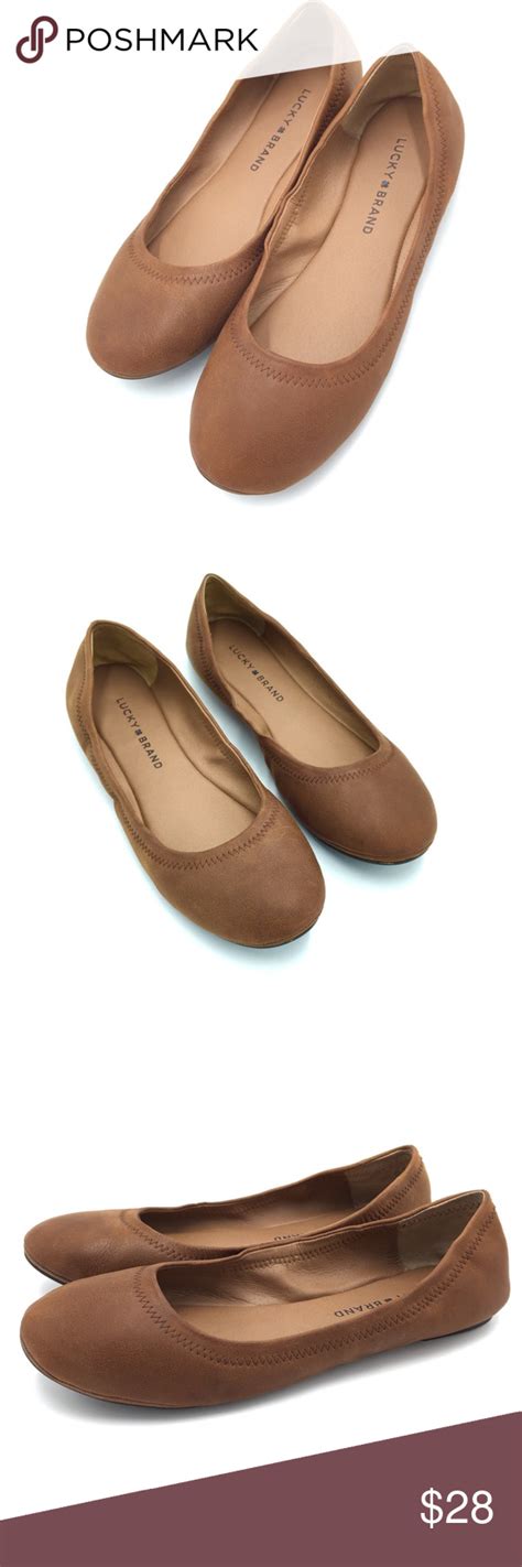 Lucky Leather Emmie Ballet Flat Ballet Flats Lucky Brand Shoes Leather
