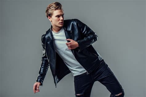 How To Style A Mens Leather Jacket