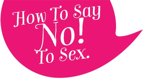 How To Say No To Sex Medical Services Pacific