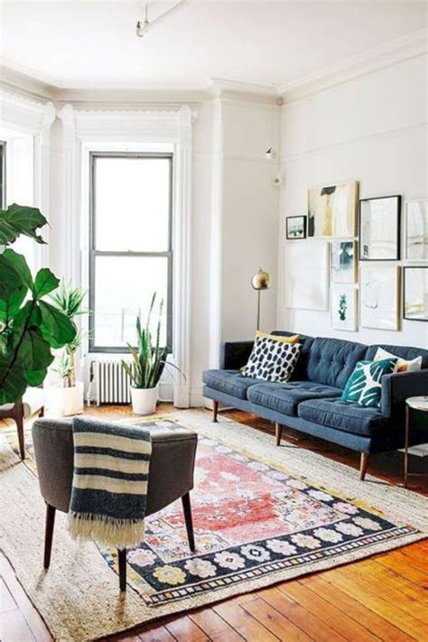 Bright Bohemian Living Room Design Ideas Homemydesign