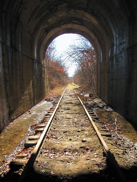 Abandoned Rock Island Railroad Tunnel In South Kansas City