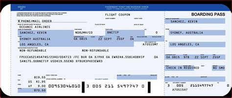 Fake Printable Free Editable Airline Ticket Template Printable Templates
