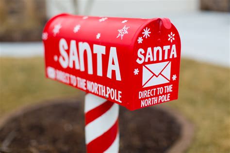 Santas North Pole Mailbox Santa Ames
