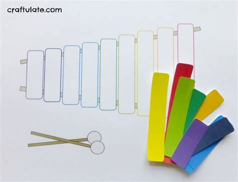 Xylophone Craft With Free Printable Artofit