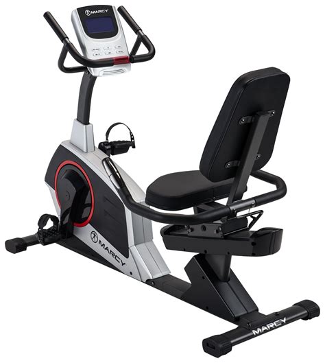Pedal your way to getting a fit body in the comfort of your home with the marcy recumbent bike. Marcy Regenerating Recumbent Exercise Bike with Adjustable ...