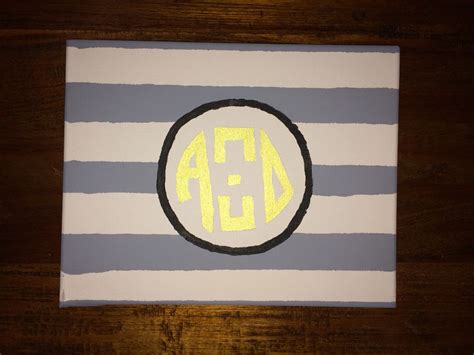 Alpha Xi Delta Sorority Canvases Craft Sorority Canvas Paintings